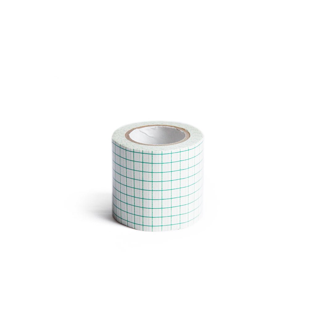 Grid Pattern Washi Tape 45mm, Green   at Boston General Store