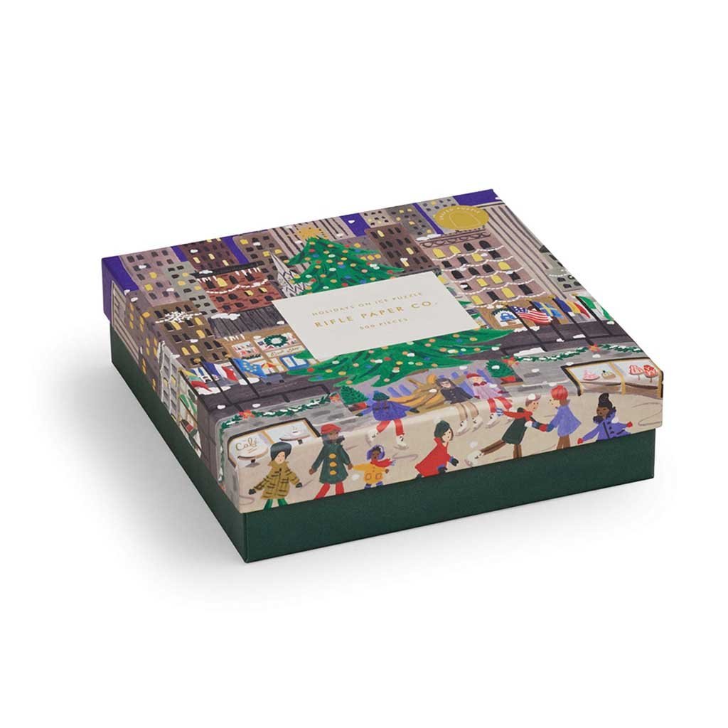 Holiday on Ice Jigsaw Puzzle Boston General Store