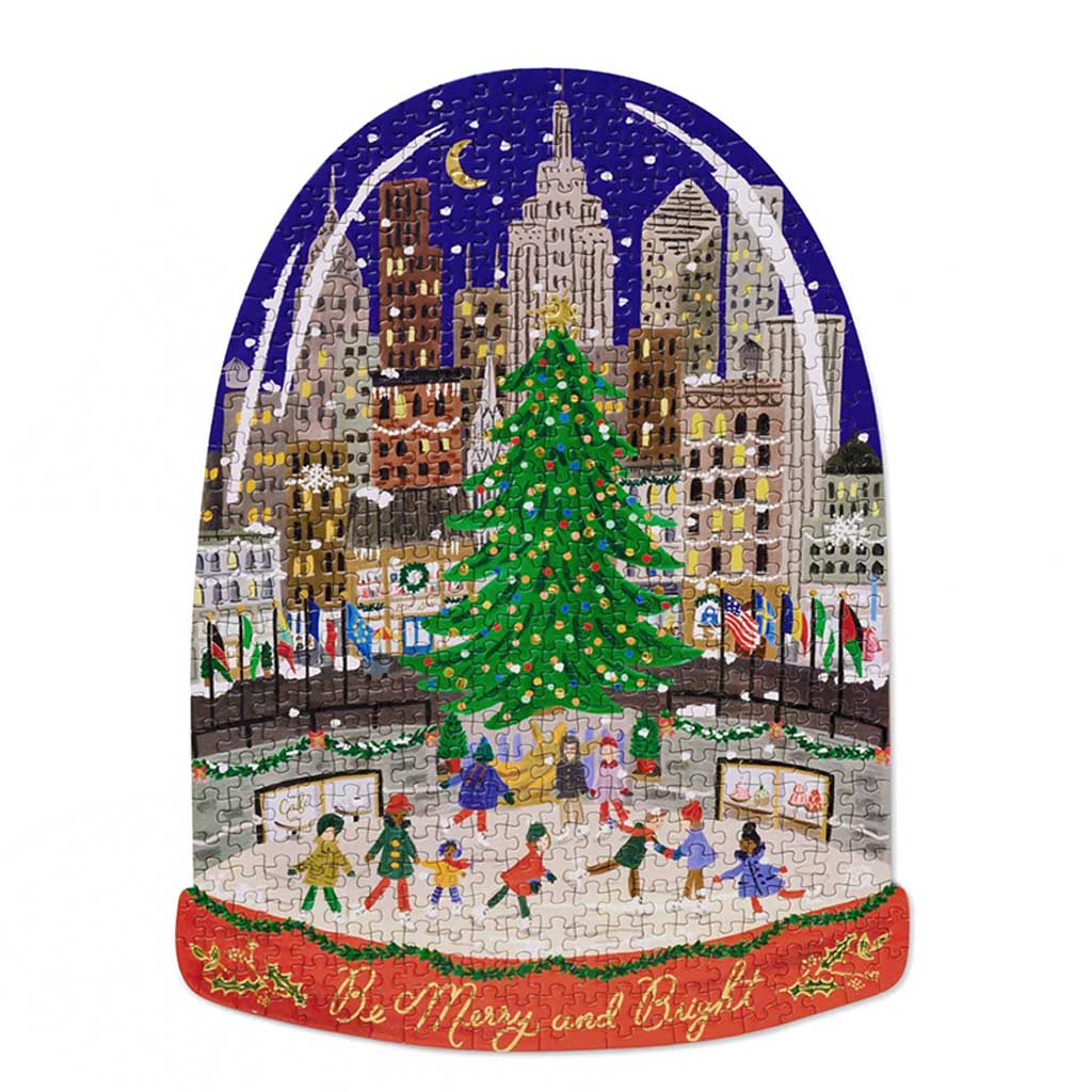 Holiday on Ice Jigsaw Puzzle Boston General Store