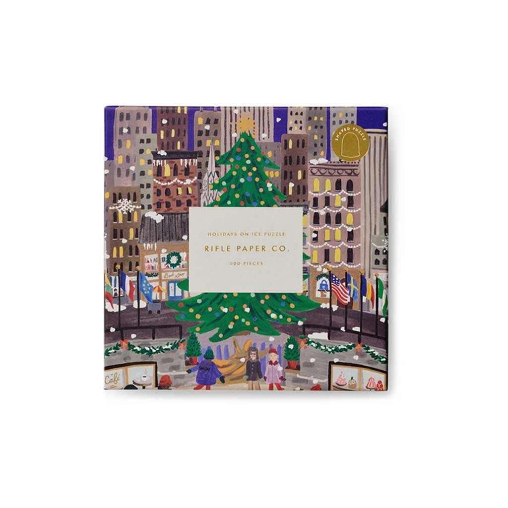 Holiday on Ice Jigsaw Puzzle Boston General Store