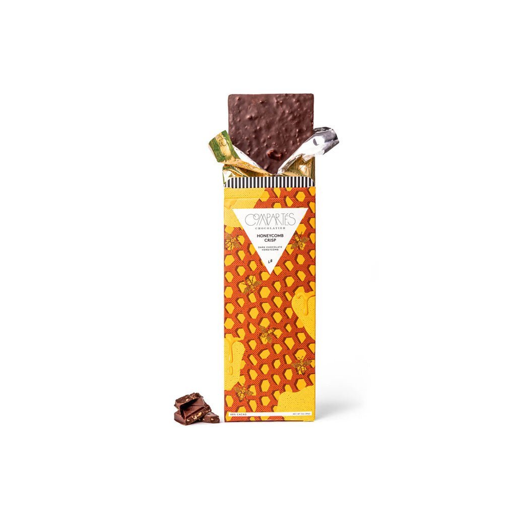 Honeycomb Crisp Dark Chocolate Bar at Boston General Store