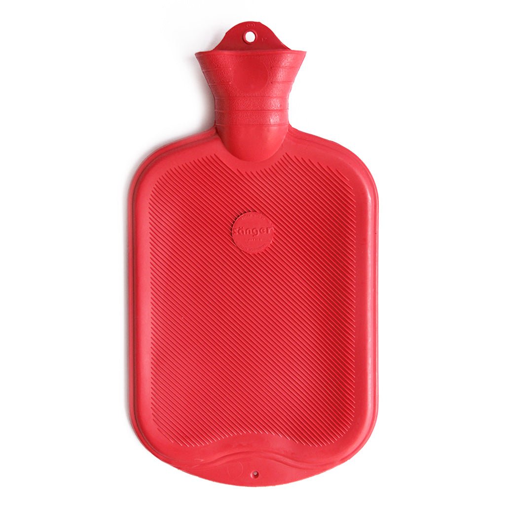 Hot Water Bottle Red   at Boston General Store