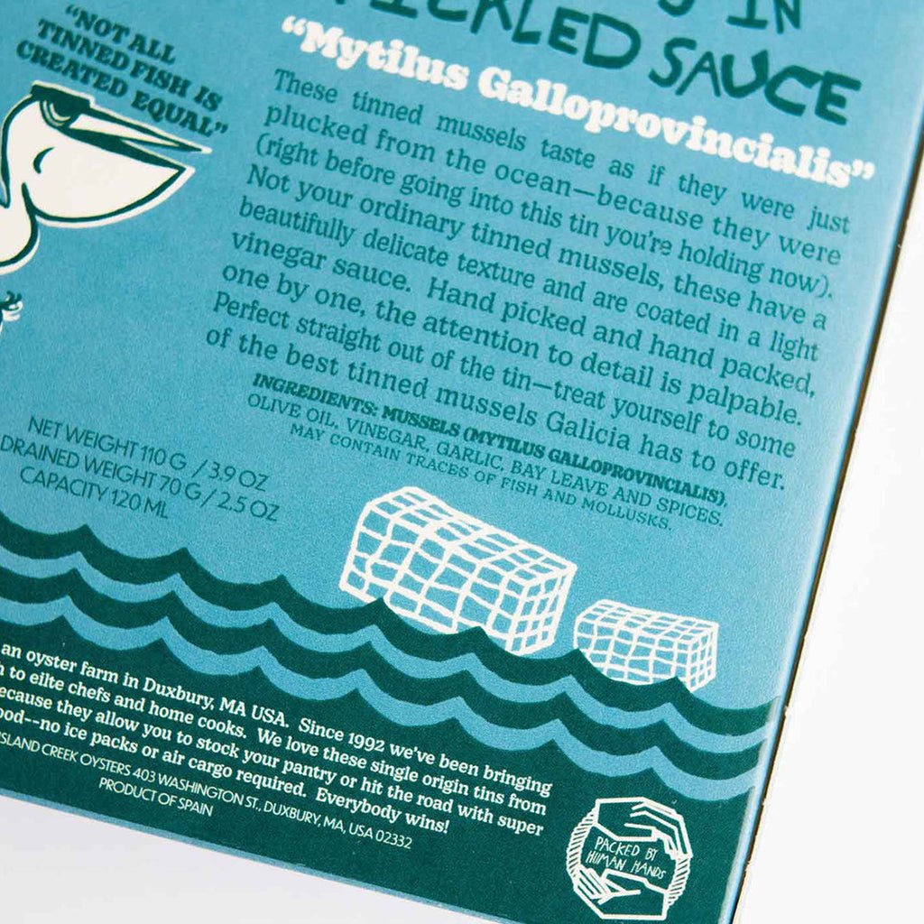 Island Creek x Mariscadora Mussels in Pickled Sauce Boston General Store