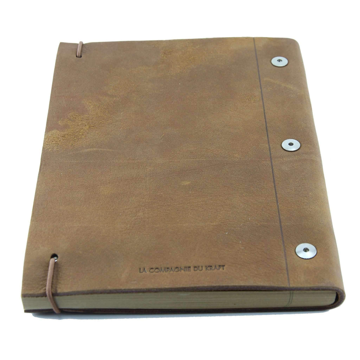 La Compagnie Du Kraft Refillable Leather Journal Boston General Store