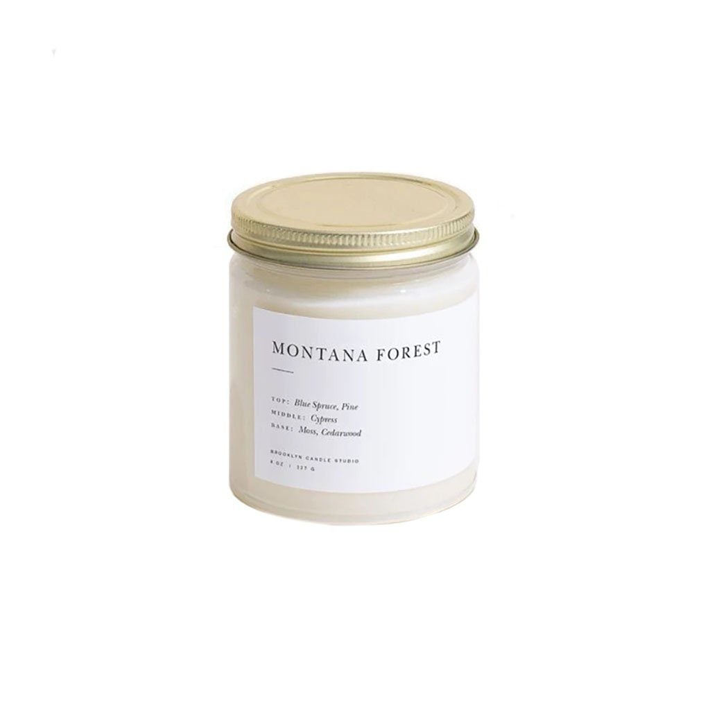 Montana Forest Minimalist Candle Boston General Store