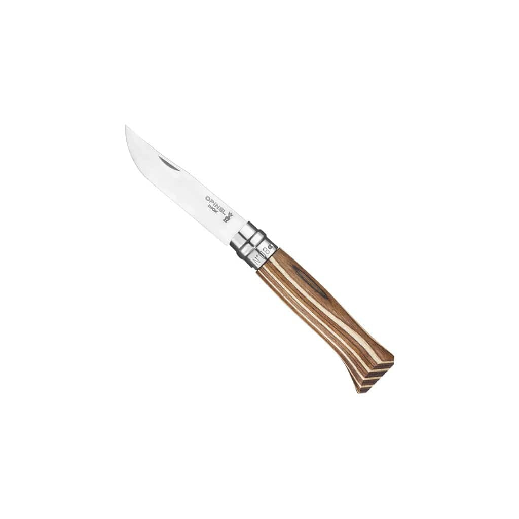 No. 8 Laminated Birchwood Folding Knife Boston General Store