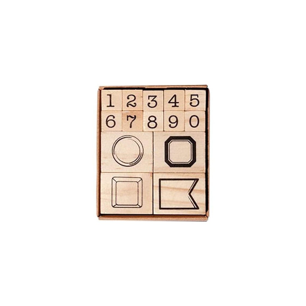 Number Stamps Boston General Store