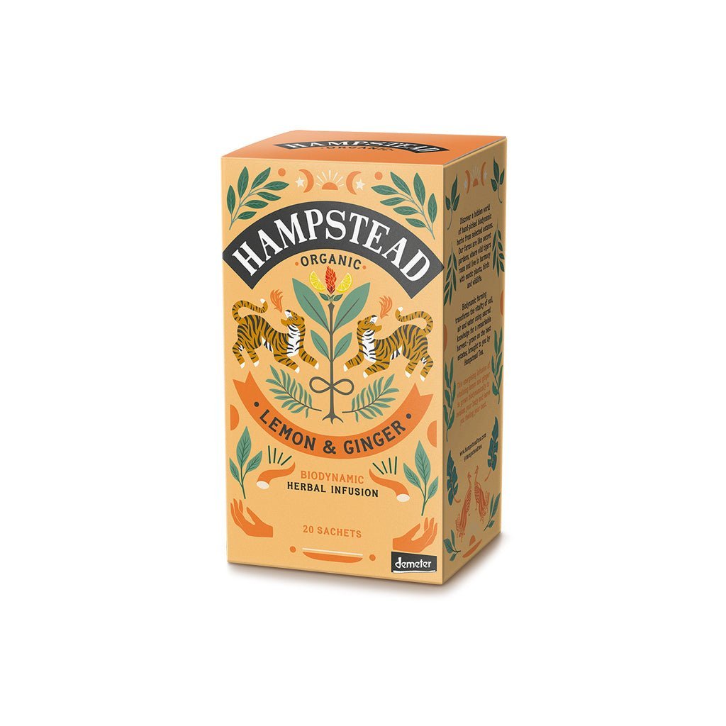 Organic Lemon and Ginger Tea Boston General Store