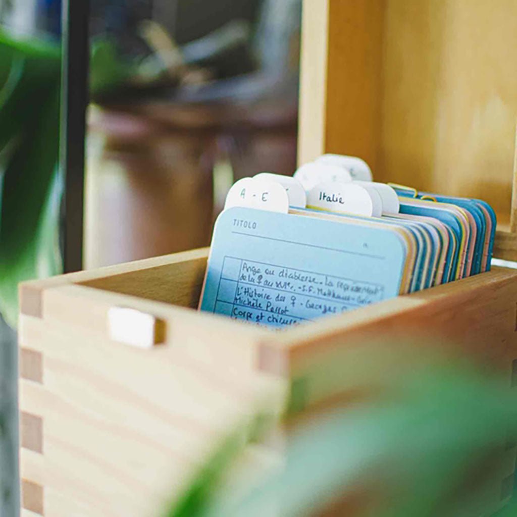 Pack of 6 Memo Card Dividers Boston General Store