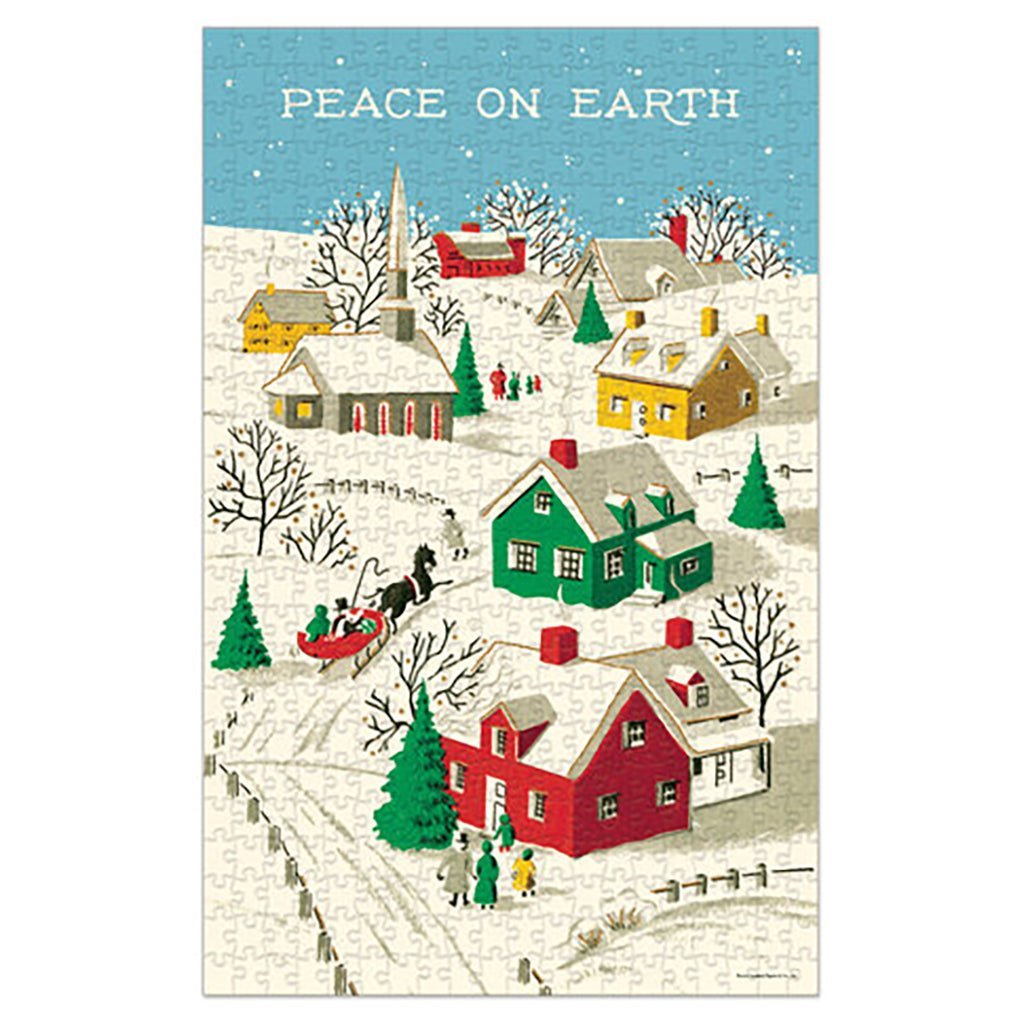 Peace On Earth Vintage Puzzle Boston General Store