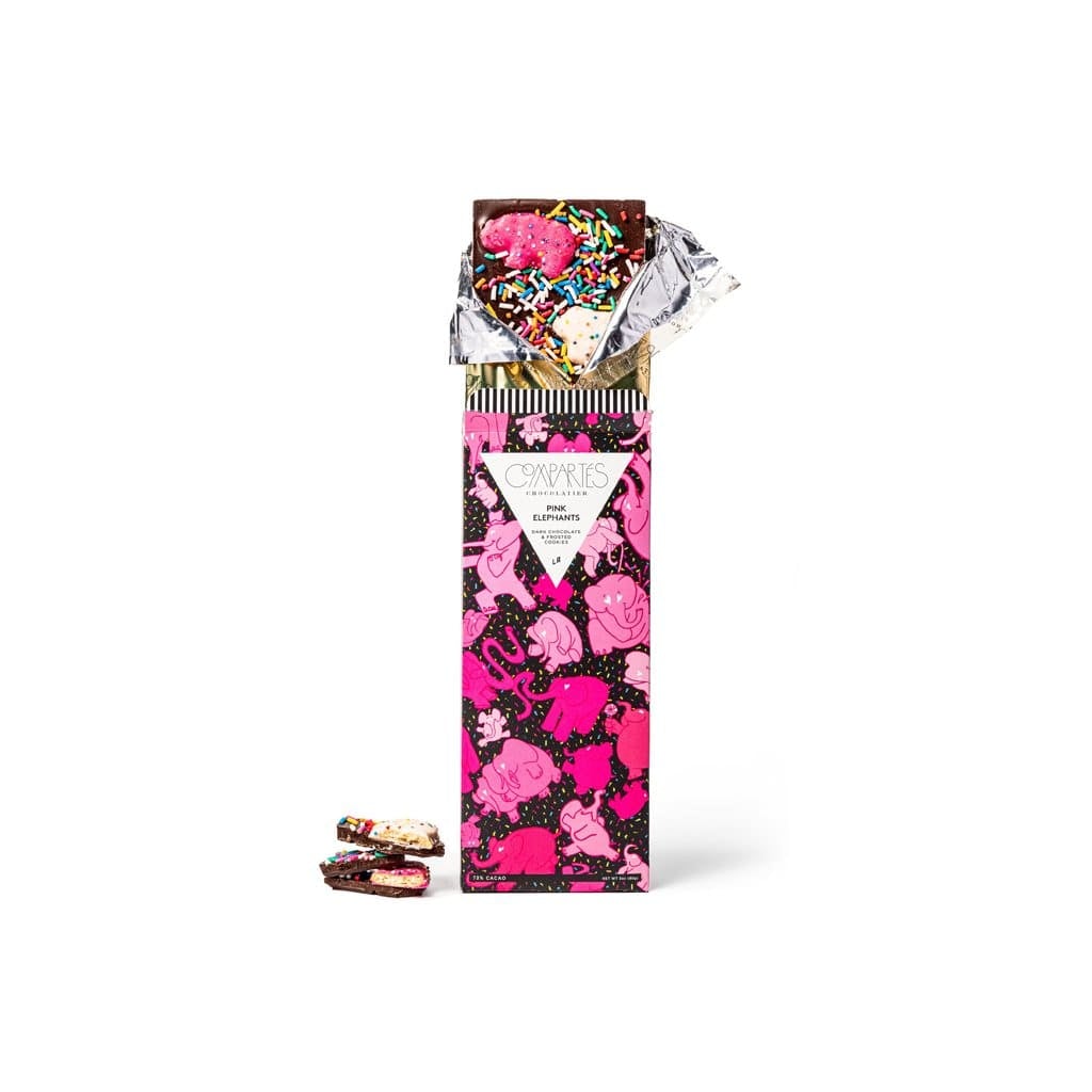 Pink Elephants Chocolate Bar