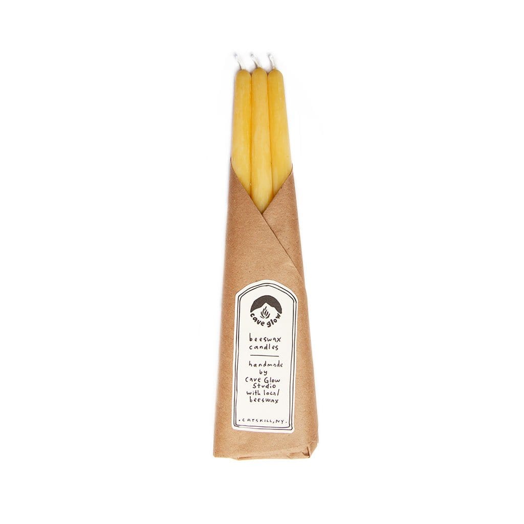 Pure Beeswax Taper Candles Boston General Store