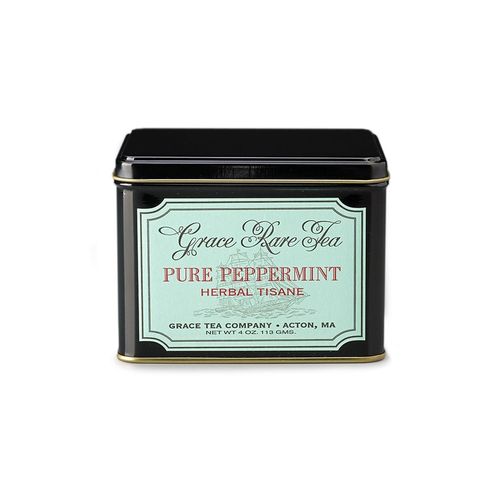 Pure Peppermint Cut Leaf Tea Boston General Store