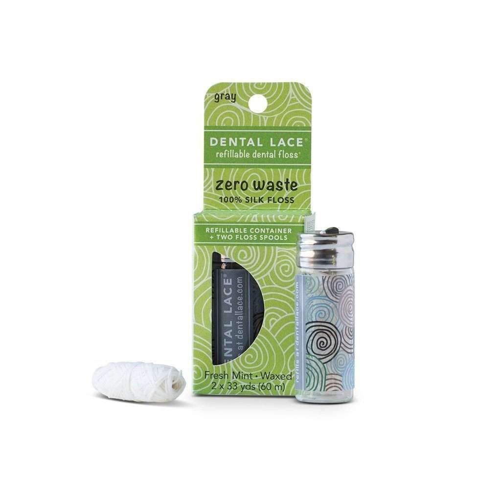 Refillable Dental Floss Container + Floss   at Boston General Store