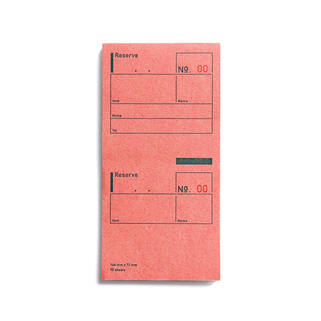 Reserve Note Pad Boston General Store