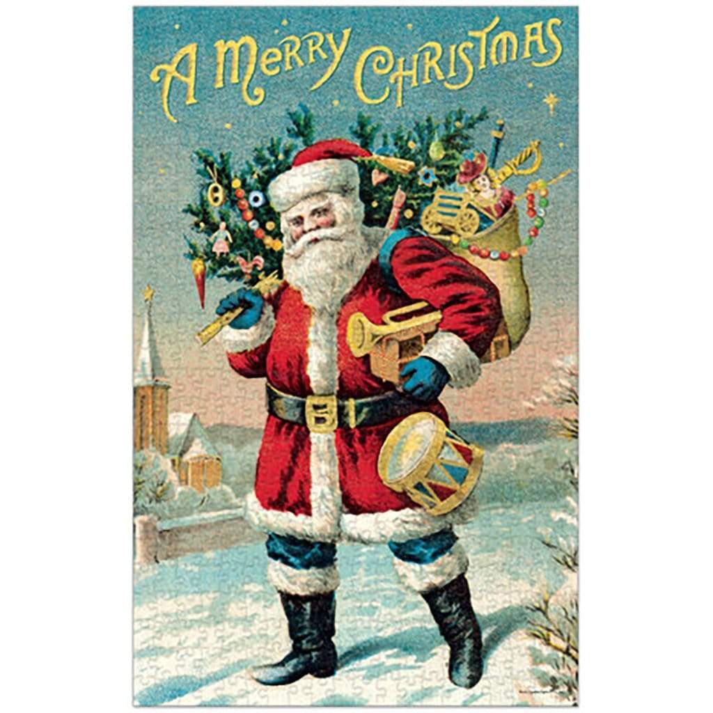 Santa Claus Vintage Puzzle Boston General Store