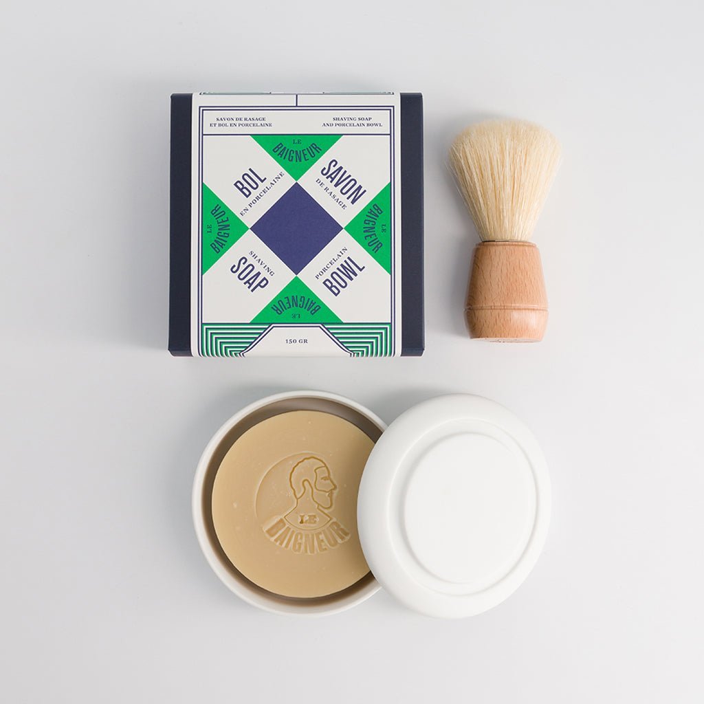 Shaving Bowl + Soap + Shaving Brush Boston General Store