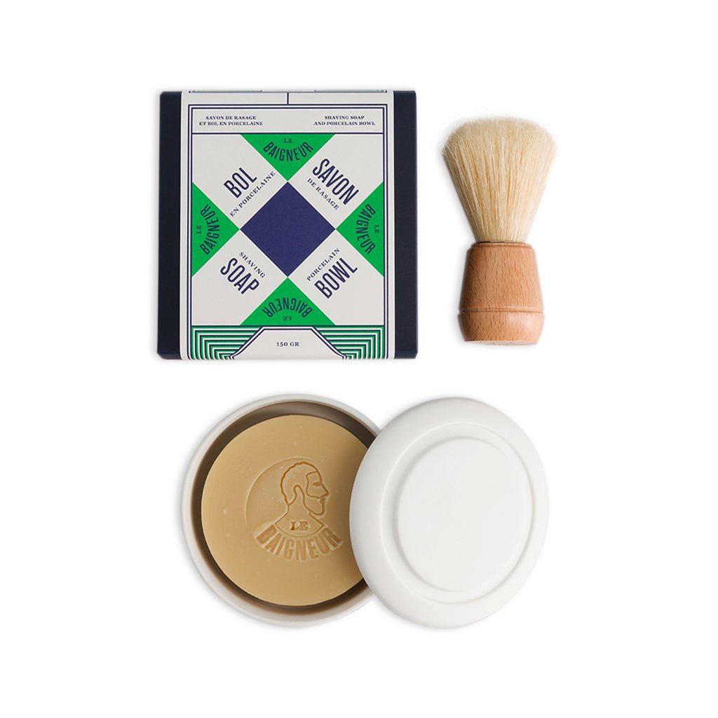 Shaving Bowl + Soap + Shaving Brush Boston General Store