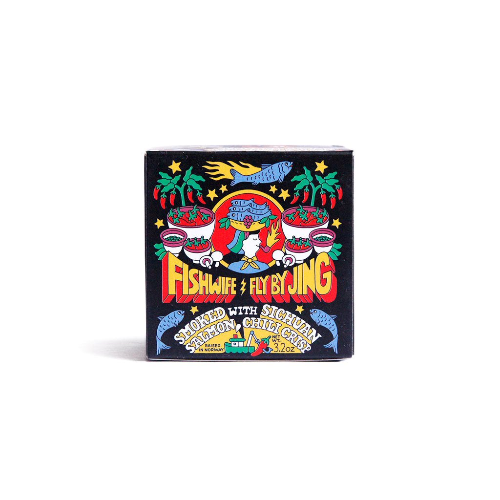 Smoked Salmon with Fly By Jing Sichuan Chili Crisp Boston General Store