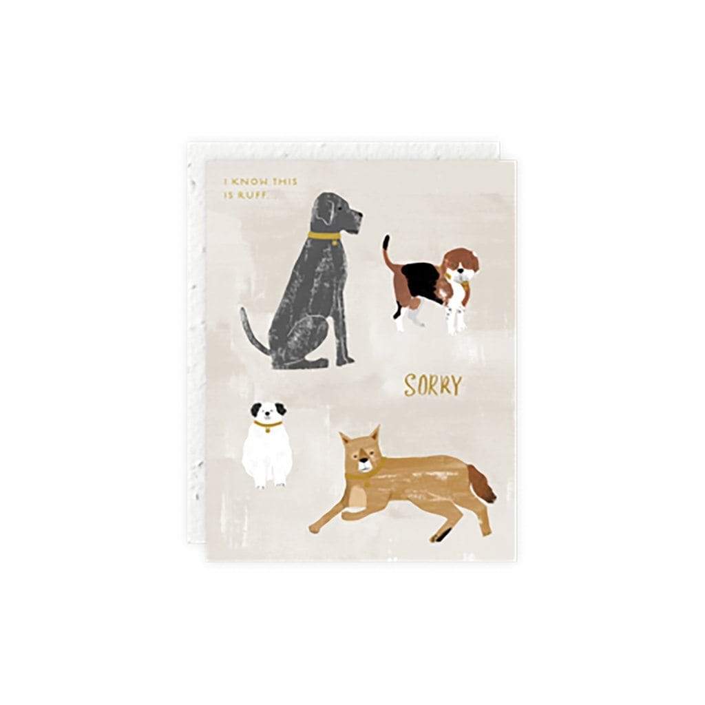 This is Ruff Sympathy Card Boston General Store