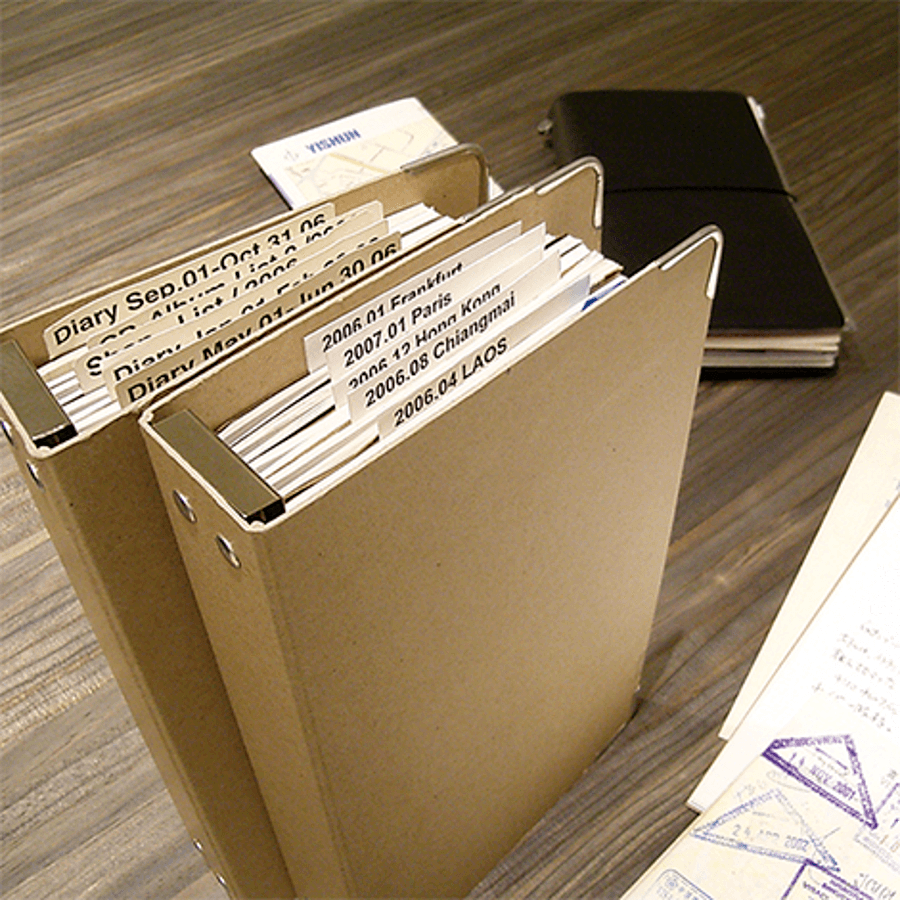 Traveler's Notebook Refill Binder - 011 Boston General Store