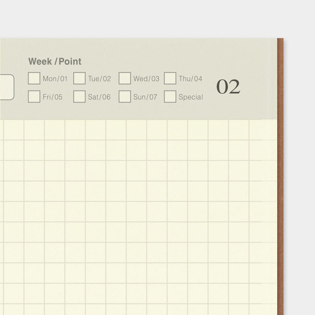 Traveler's Notebook Refill Daily Diary - 005 Boston General Store