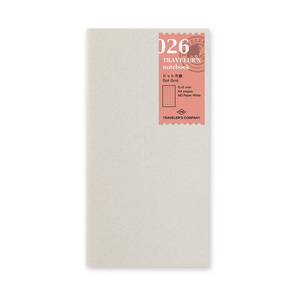 Traveler's Notebook Refill Dot Grid - 026 Boston General Store