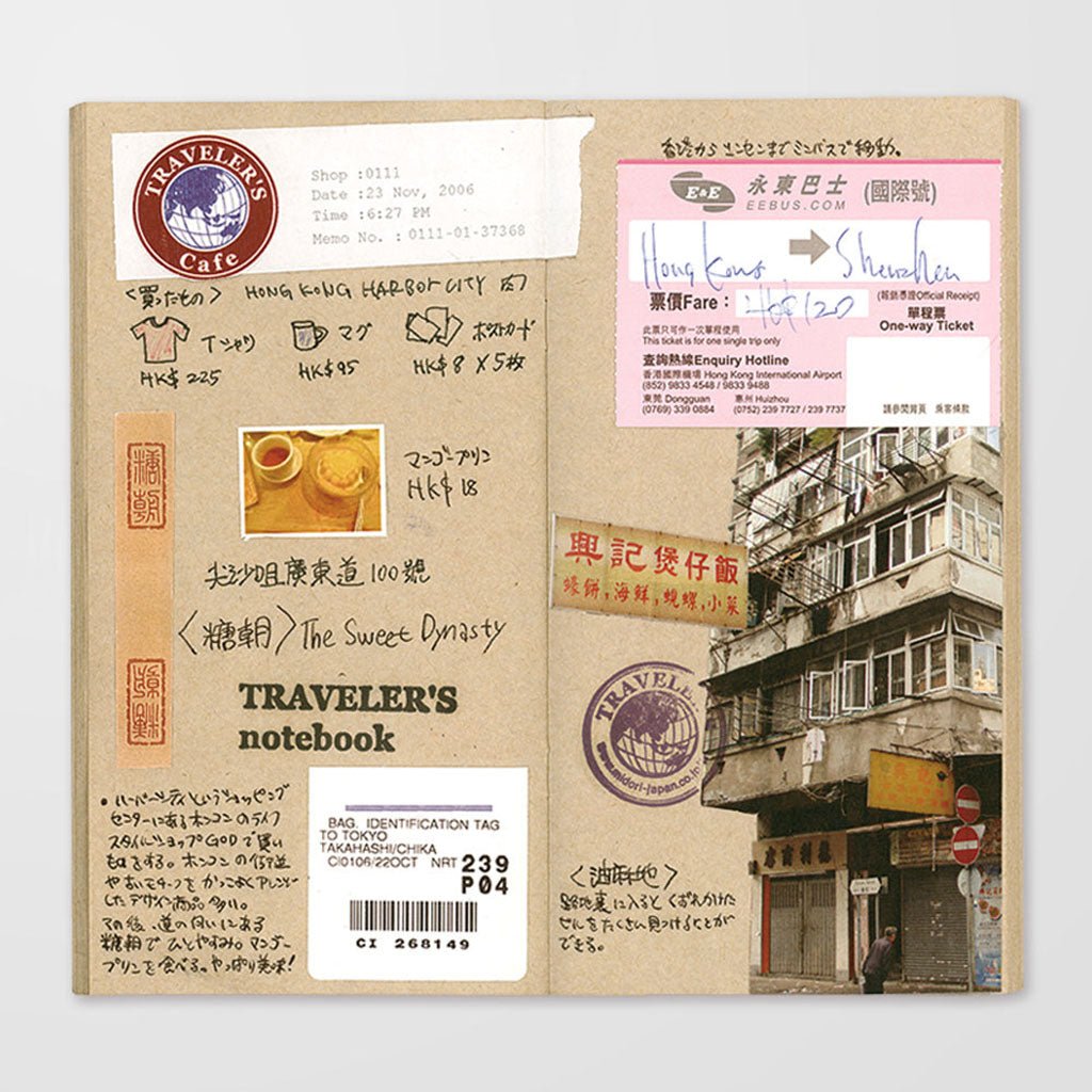 Traveler's Notebook Refill Kraft Paper - 014 Boston General Store