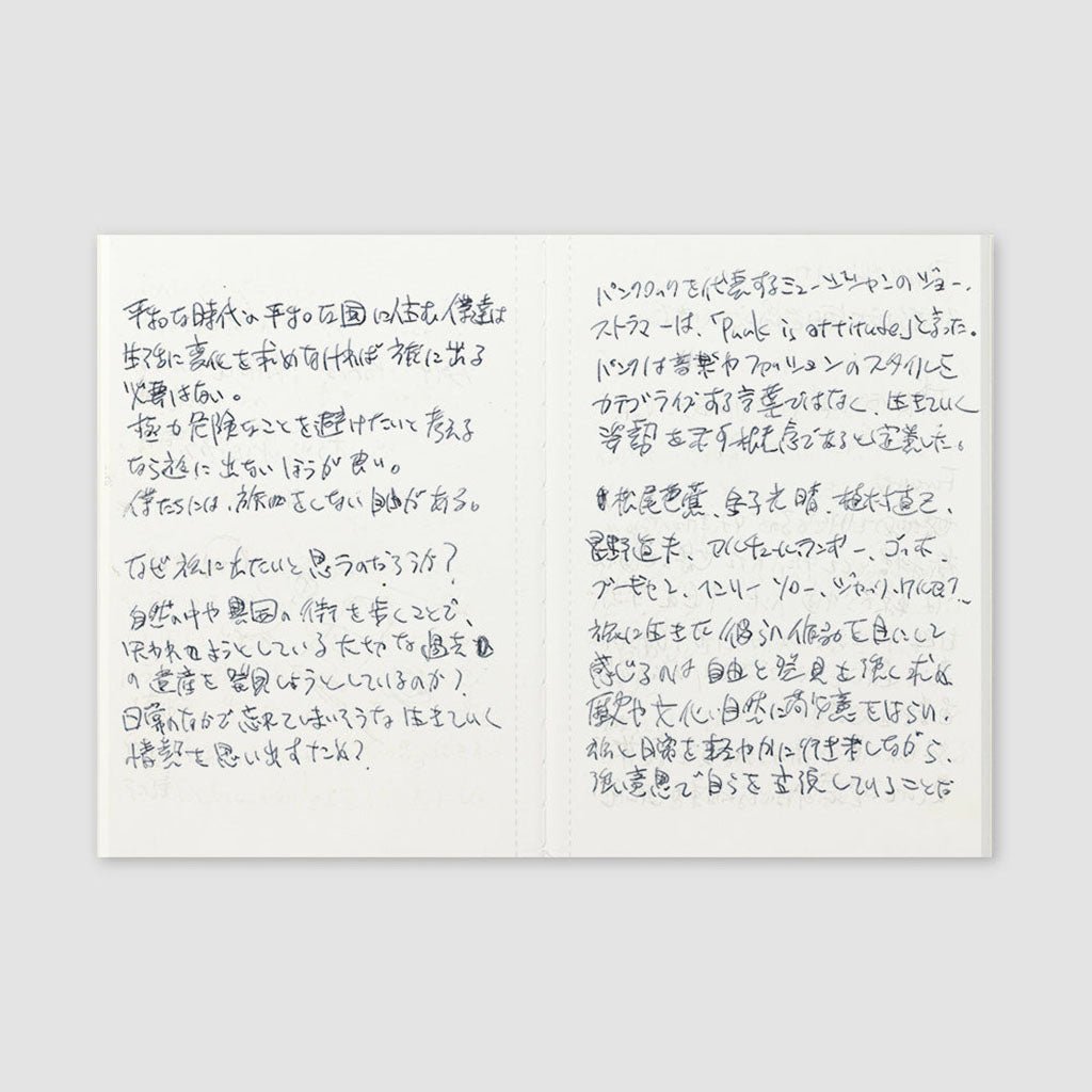 Traveler's Passport Notebook Refill Lightweight Paper - P005 Boston General Store