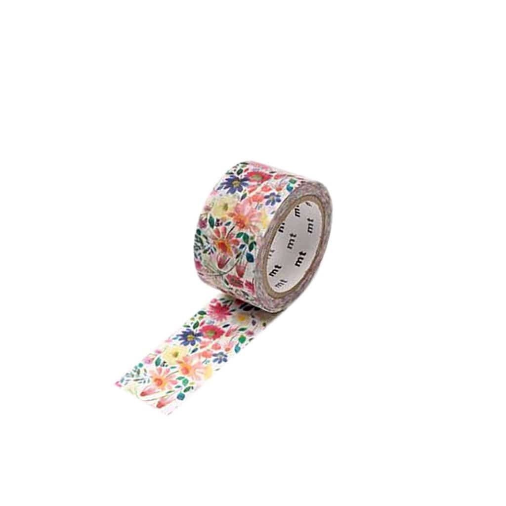 MT Special Collaborations Washi Tape Bluebellgray Zinnia   at Boston General Store