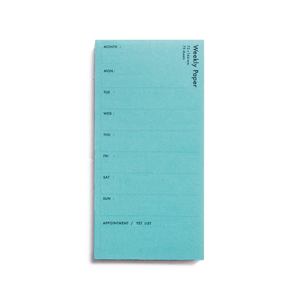 Weekly Pad Boston General Store