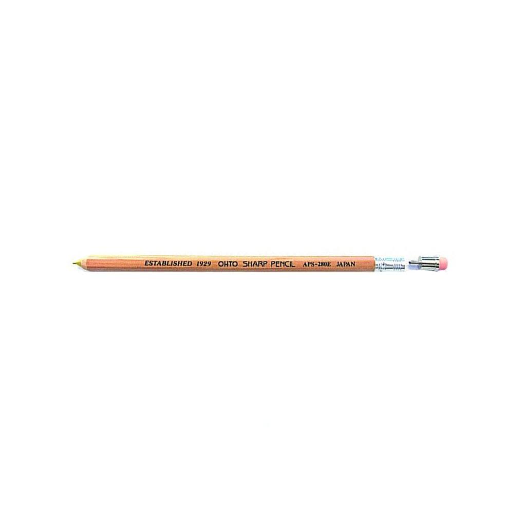 Wooden Mechanical Pencil with Eraser 0.5 MM Boston General Store