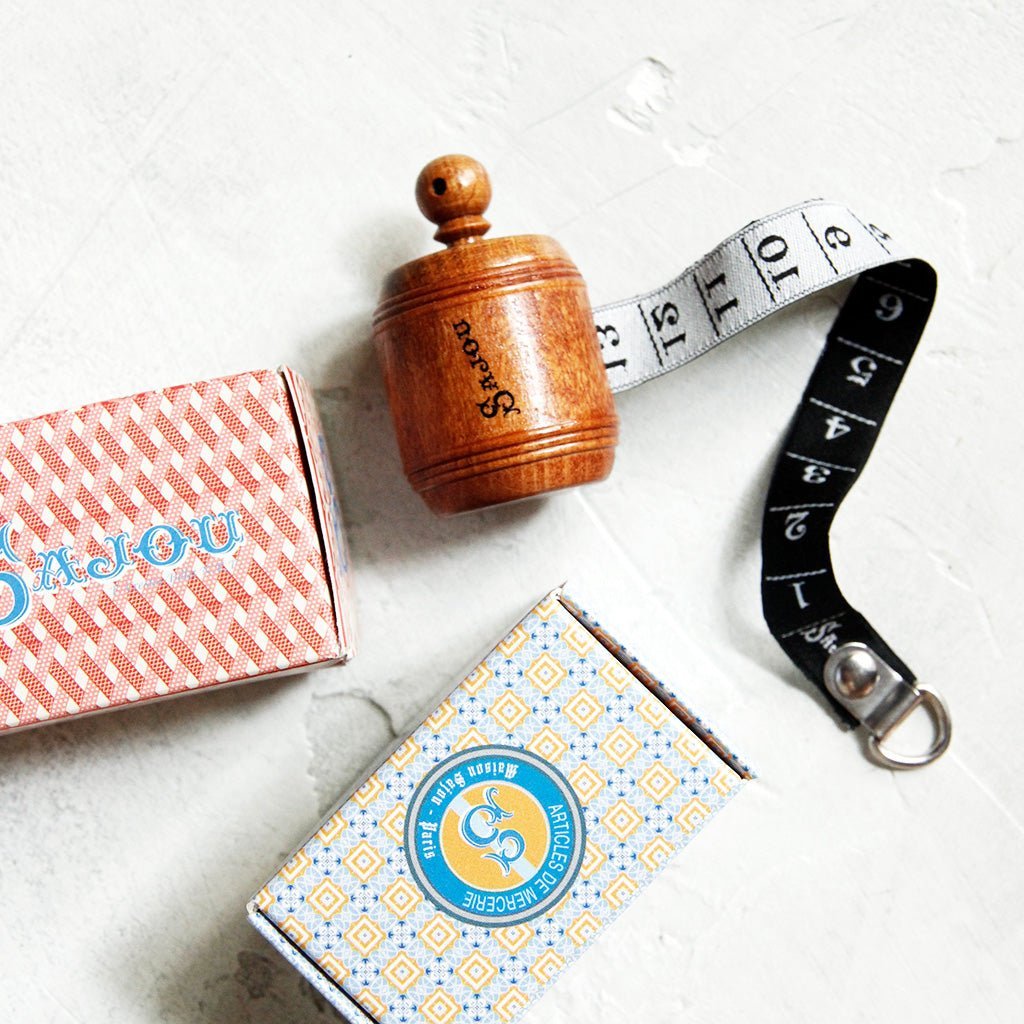 Wooden Metric Tape Measure Boston General Store