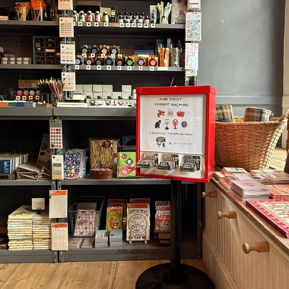 Postscript Inciardi Inciardi Mini Prints Machines at Boston General Store