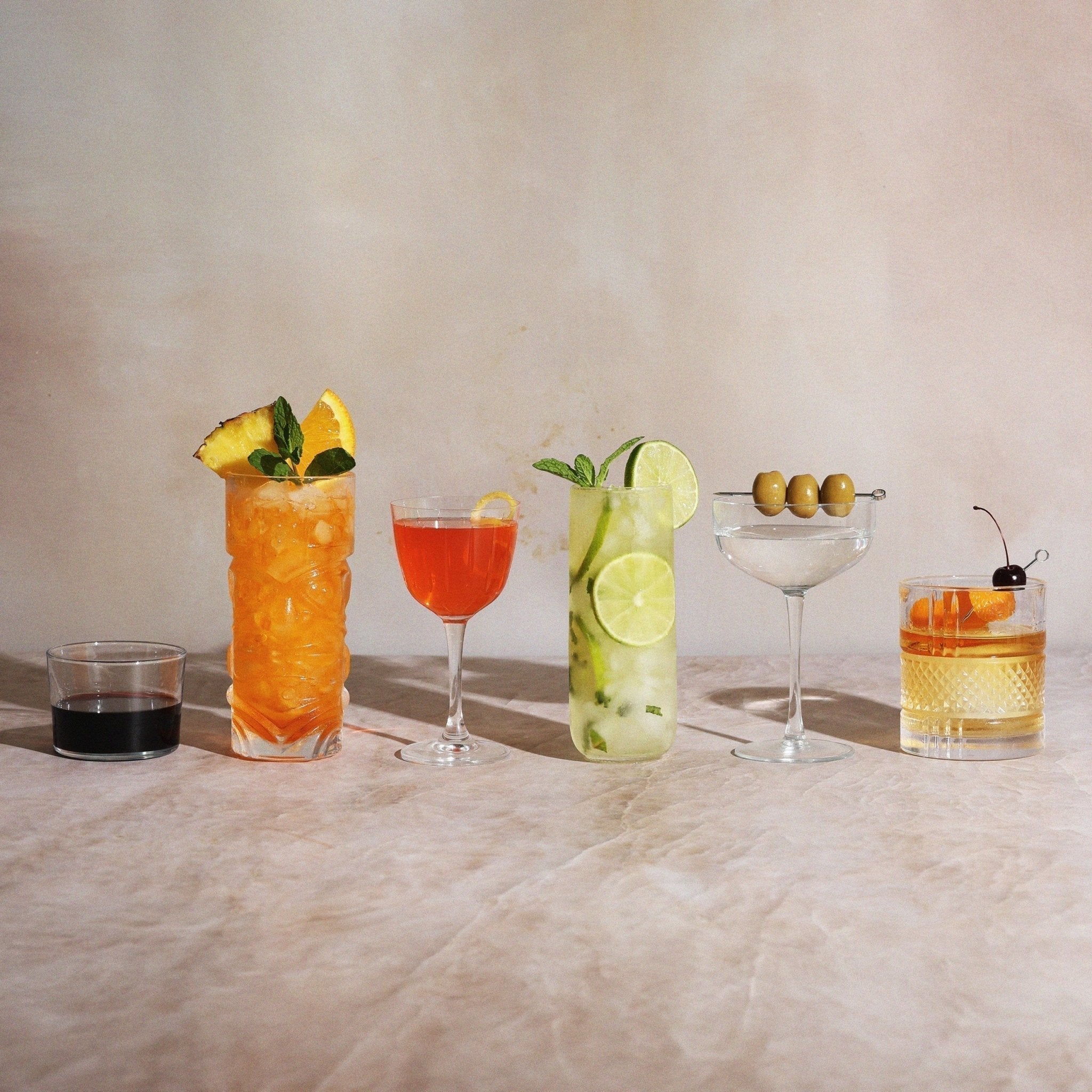 Use + Inspiration: Cocktail Glassware Guide
