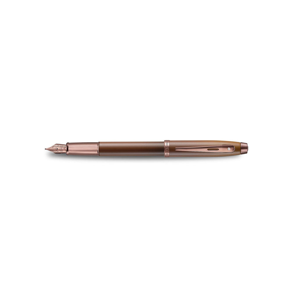Sheaffer 100 9374 Coffee Edition Matte Brown Fountain Pen at Boston General Store