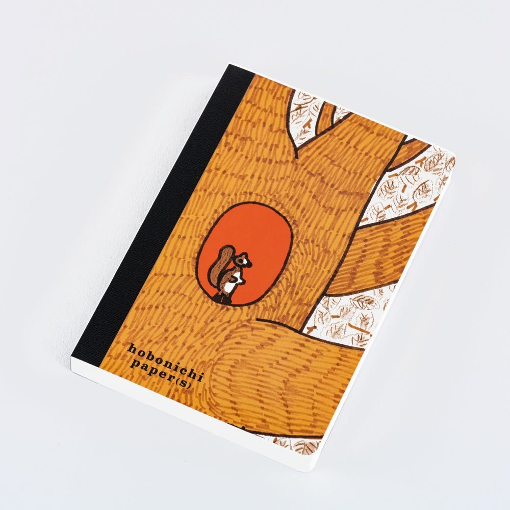 100%ORANGE: Hobonichi Papers - Squirrel Appears Boston General Store