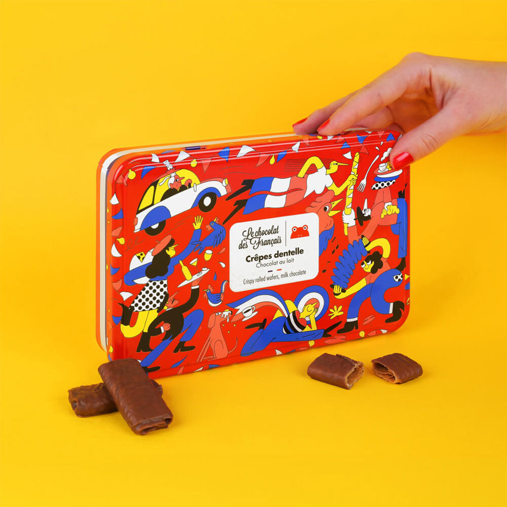 Crispy Milk Chocolate Wafers    at Boston General Store