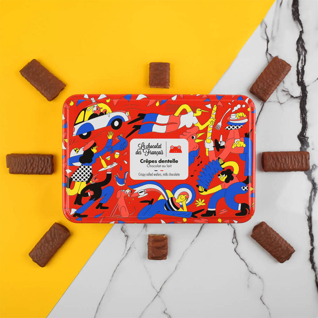 Crispy Milk Chocolate Wafers    at Boston General Store