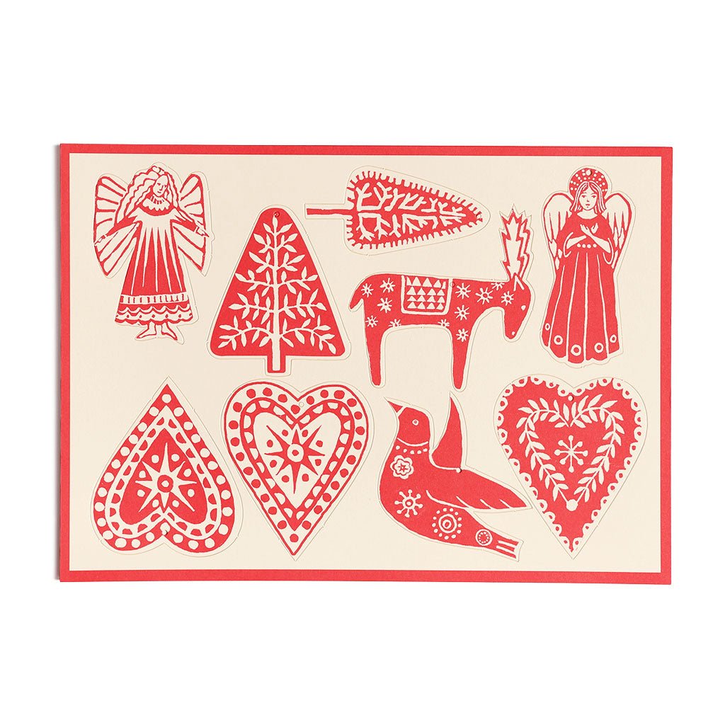 18 Folk Art Christmas Decorations Boston General Store