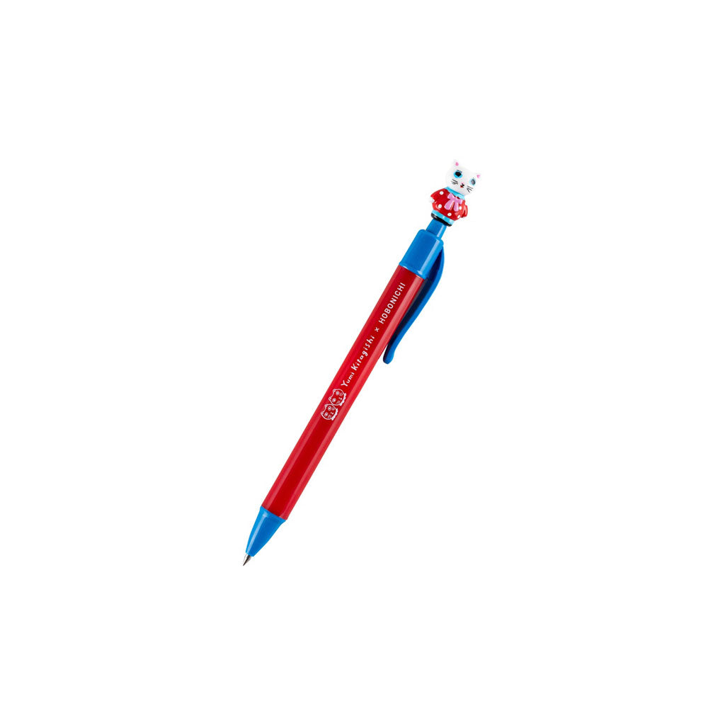 Yumi Kitagishi Ballpoint Pen - White Cat at Boston General Store