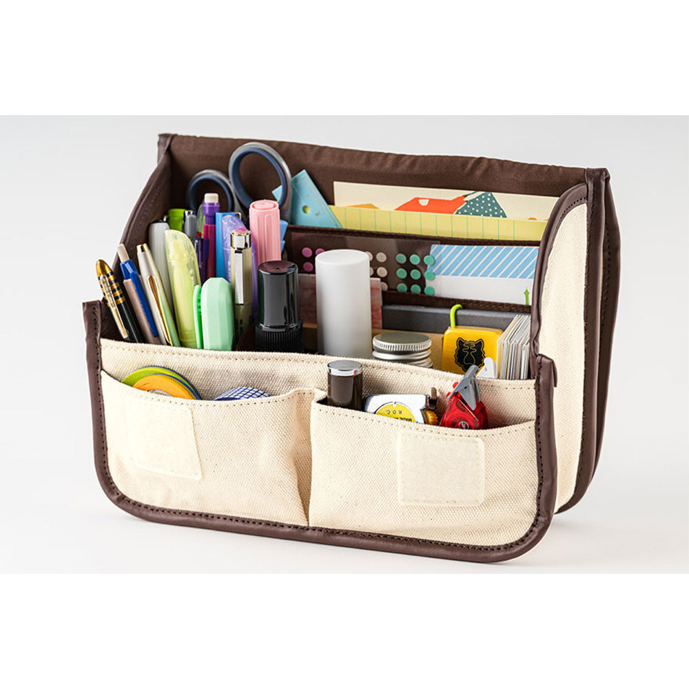 Hobonichi Stappo - Canvas: Ivory Brown at Boston General Store