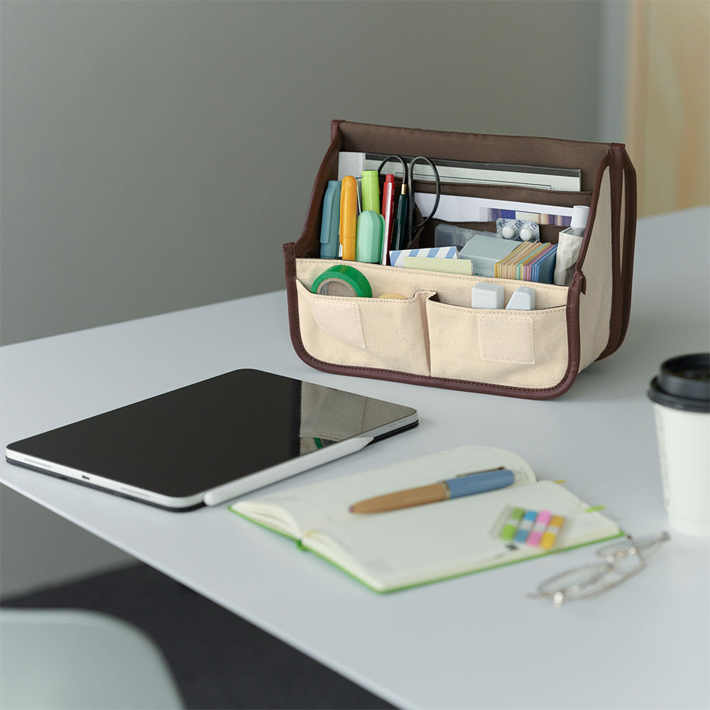 Hobonichi Stappo - Canvas: Ivory Brown at Boston General Store
