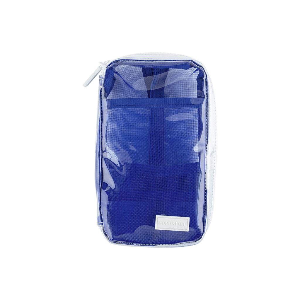 Hobonichi Small Drawer Pouch (Clear Blue)    at Boston General Store
