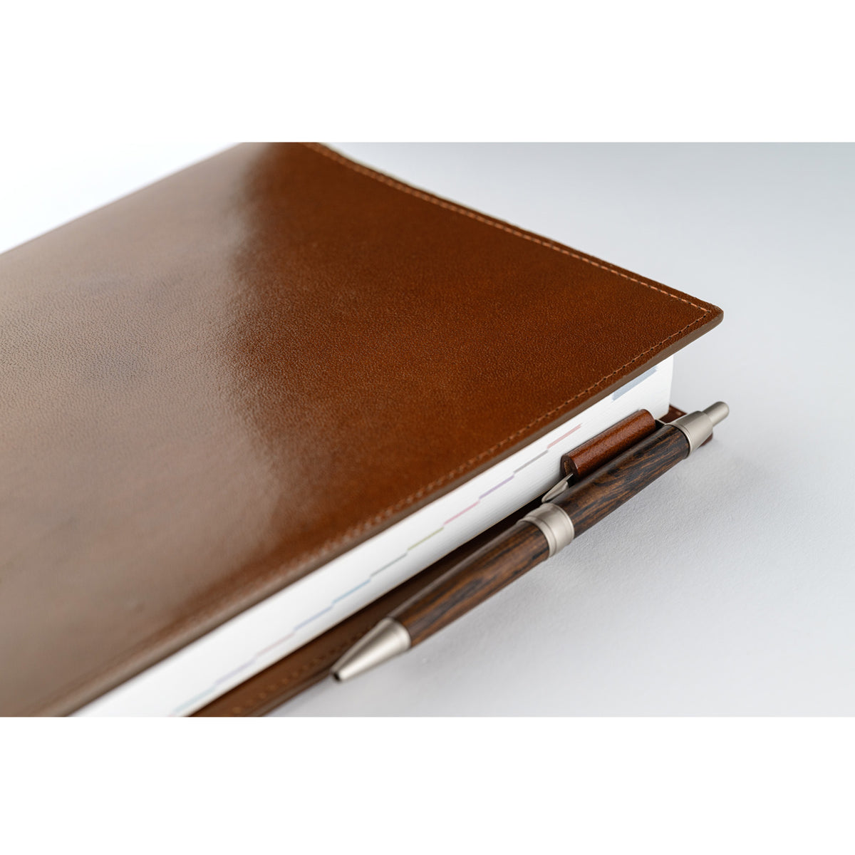 Hobonichi Techo Cover Cousin A5 -  Leather: Taut (Brown)    at Boston General Store