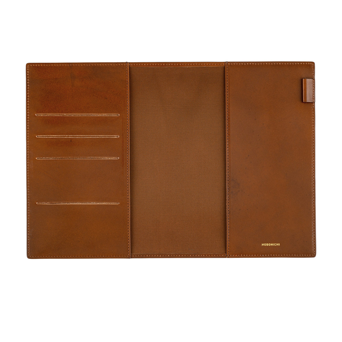 Hobonichi Techo Cover Cousin A5 -  Leather: Taut (Brown)    at Boston General Store