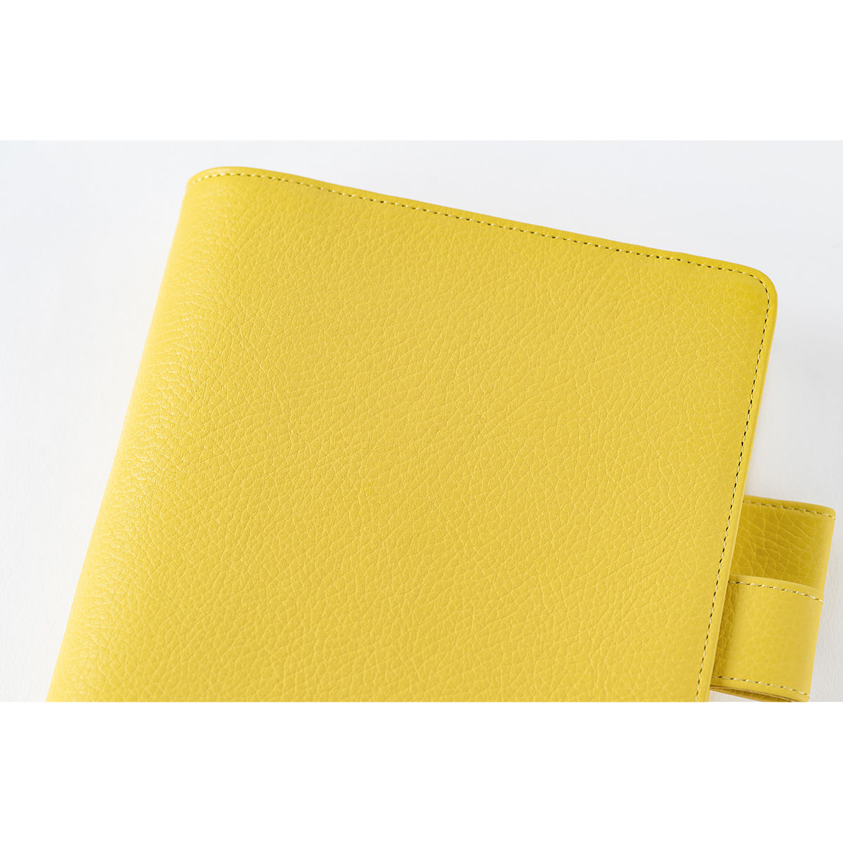 Hobonichi Techo Cover Cousin A5 -  Leather: Brilliant Yellow    at Boston General Store