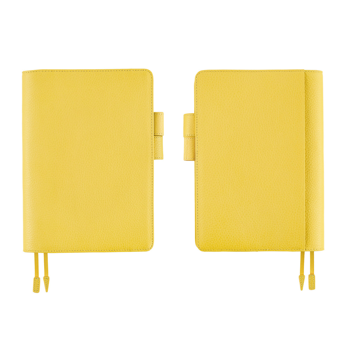 Hobonichi Techo Cover Cousin A5 -  Leather: Brilliant Yellow    at Boston General Store