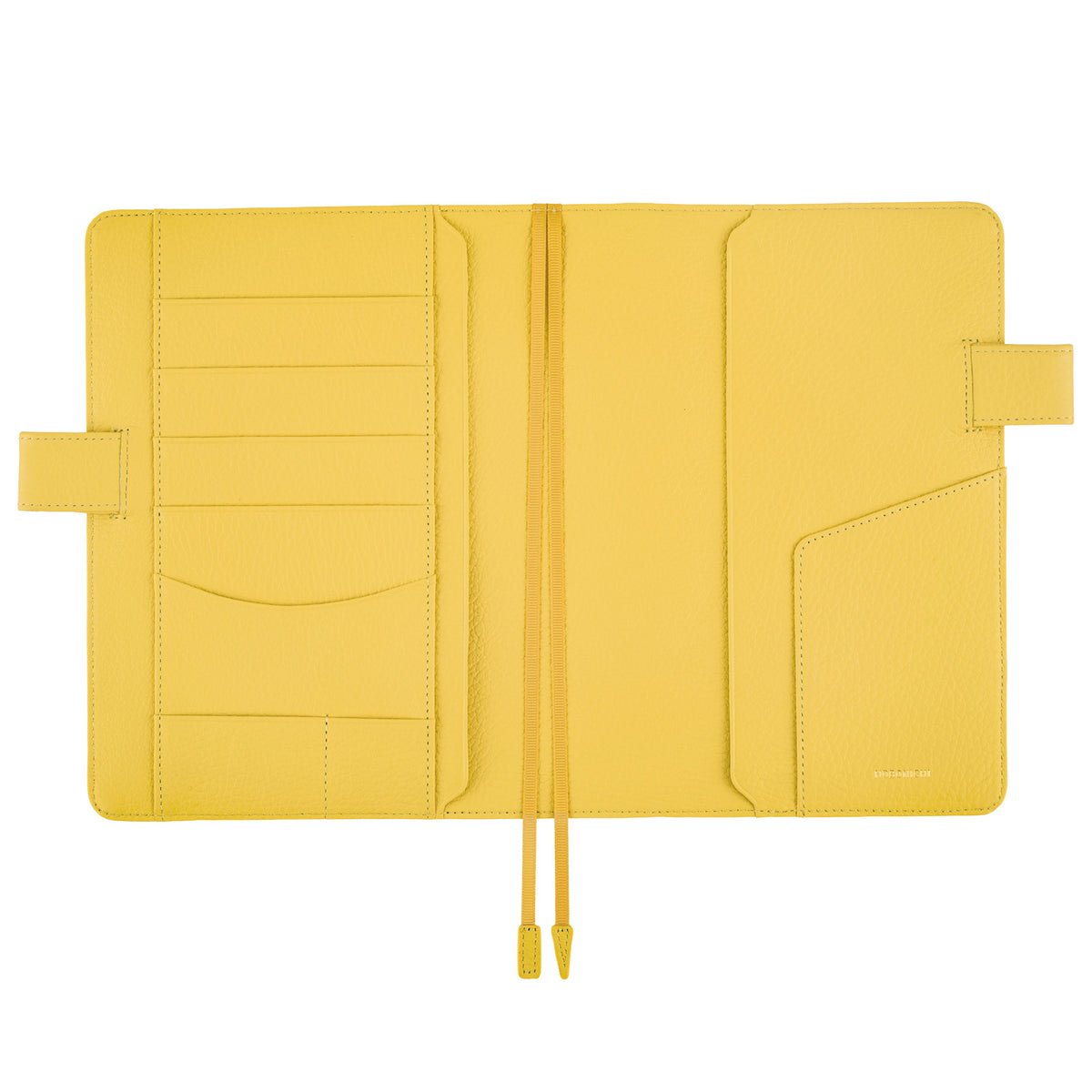 Hobonichi Techo Cover Cousin A5 -  Leather: Brilliant Yellow    at Boston General Store