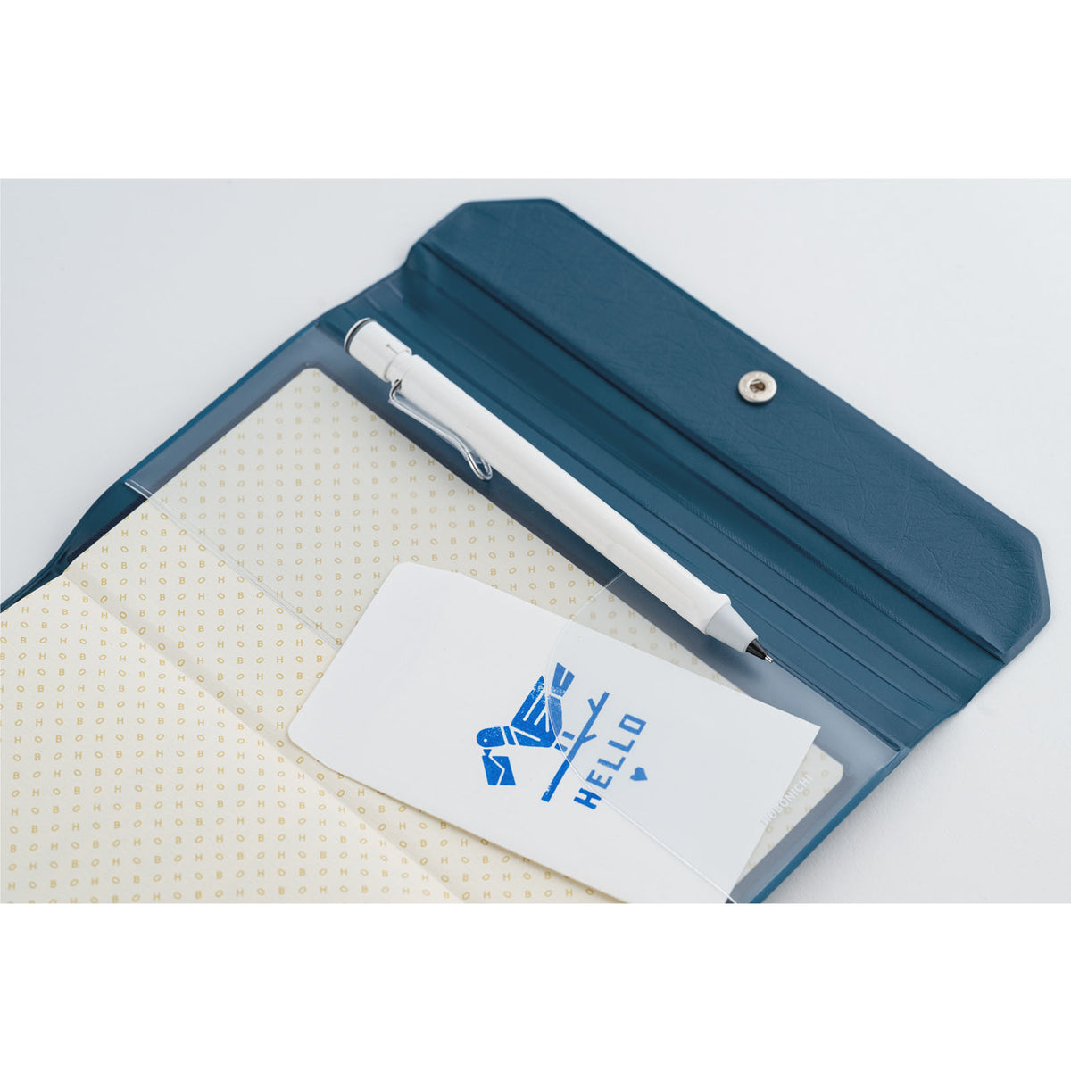 Hobonichi Techo Weeks Cover -  Alettone (Navy)    at Boston General Store